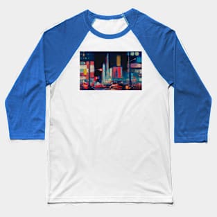 The Big Apple Dream Baseball T-Shirt